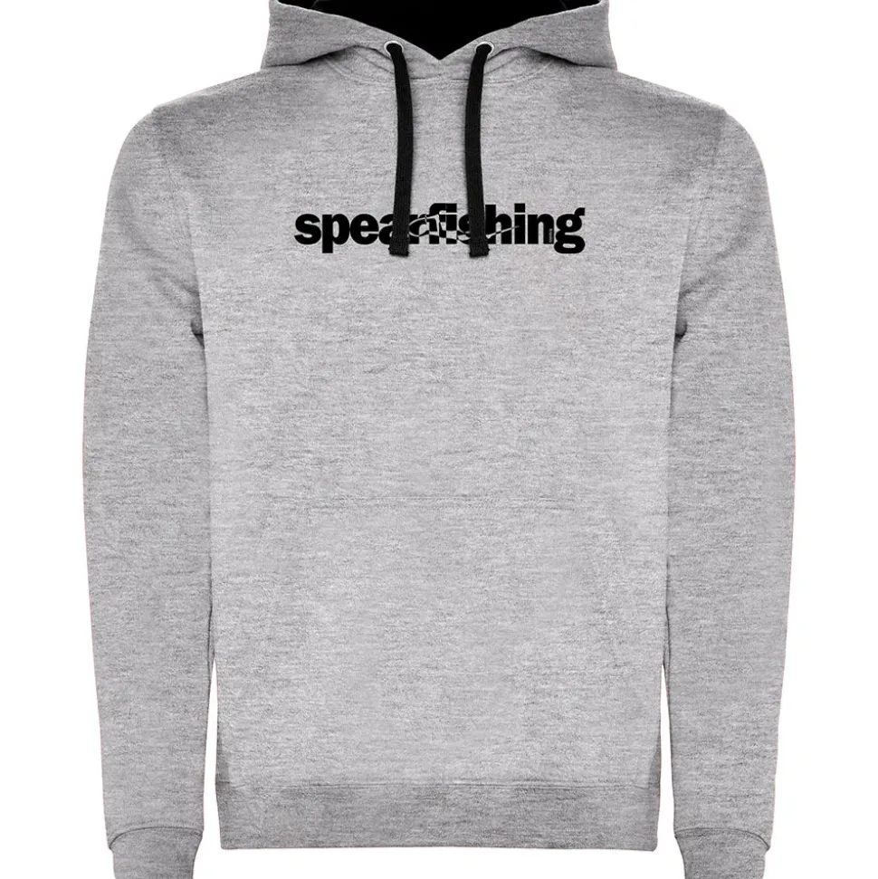 Kruskis Sudadera con capucha Word Spearfishing Two-Colour