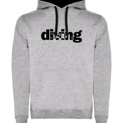 Kruskis Sudadera con capucha Word Diving Two-Colour