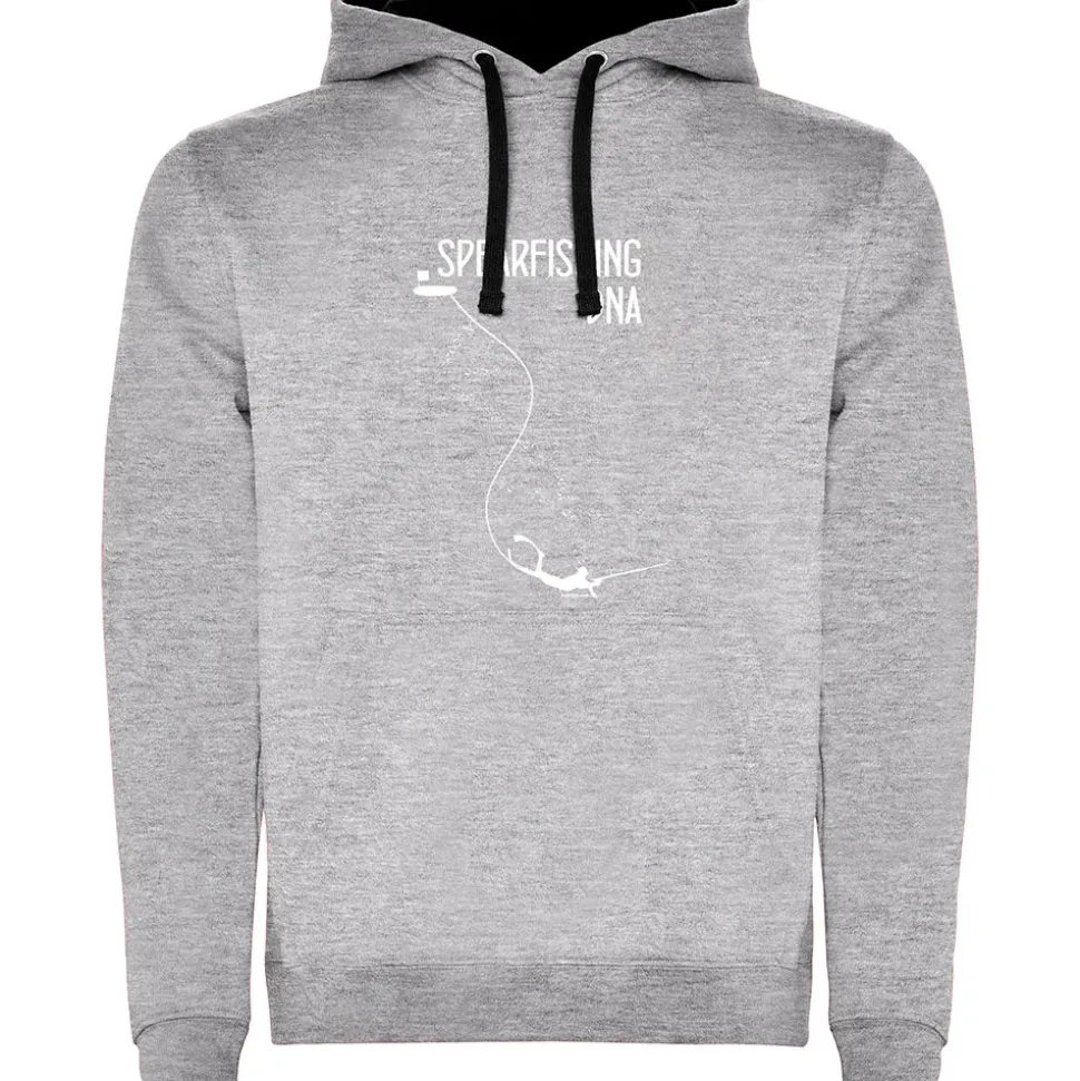 Kruskis Sudadera con capucha Spearfishing DNA Two-Colour