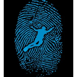 Kruskis Sudadera con capucha Diver Fingerprint Two-Colour