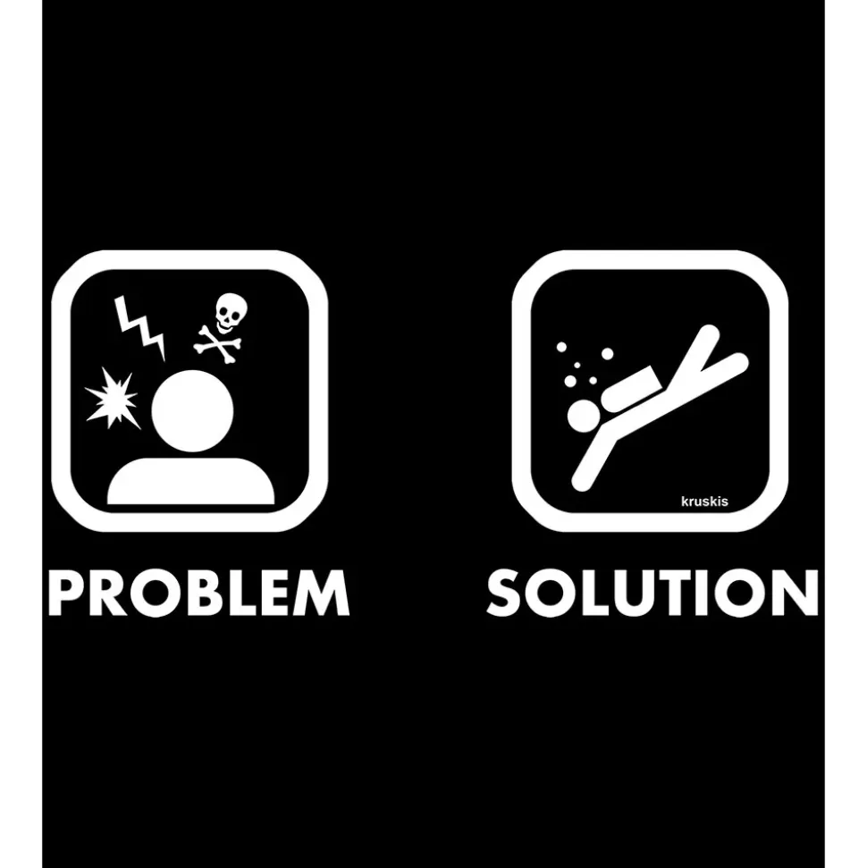 Kruskis Sudadera con capucha Problem Solution Two-Colour