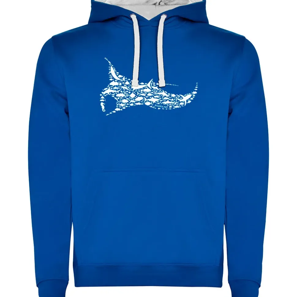 Kruskis Sudadera con capucha Manta Two-Colour