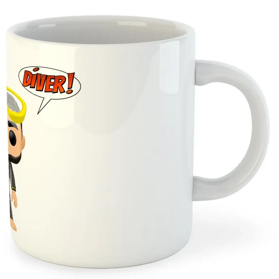 Kruskis Taza Chibi Diver 325ml
