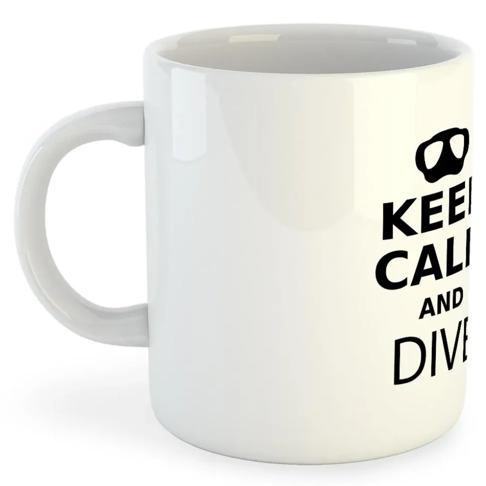 Kruskis Taza Keep Calm and Dive 325ml