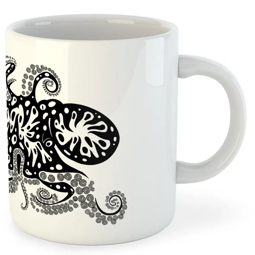 Kruskis Taza Psychedelic Octopus 325ml