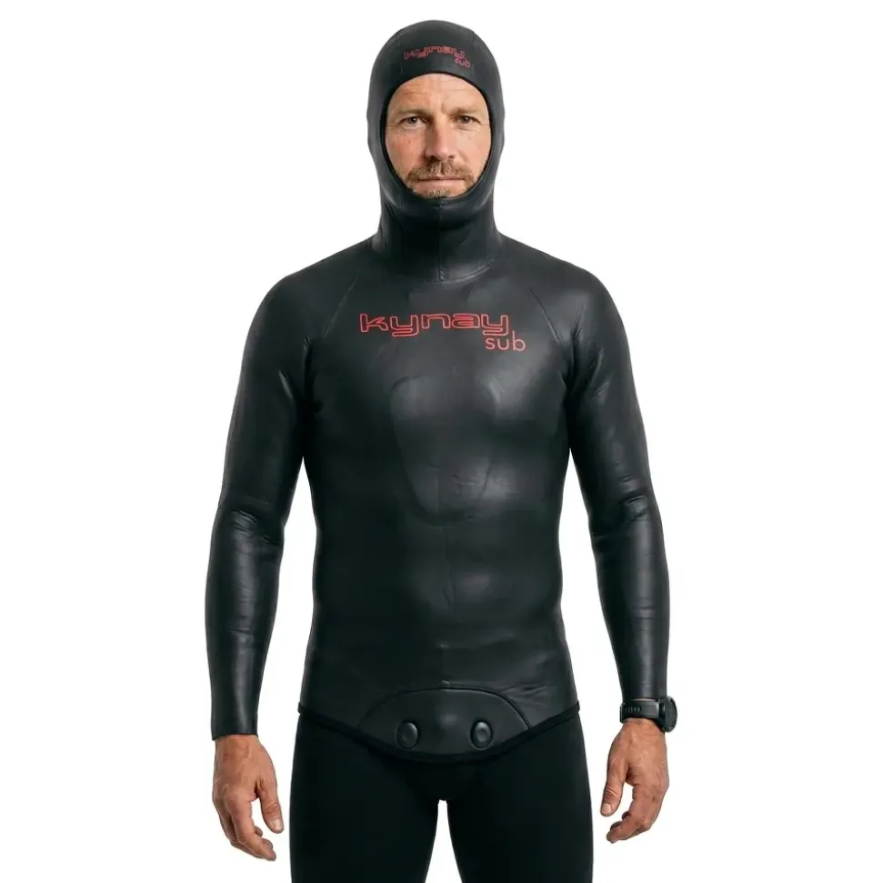 Kynay Chaqueta de pesca submarina Wetsuit Smooth Skin 5 mm