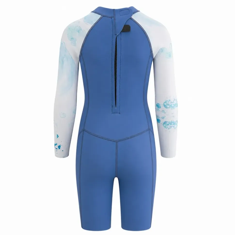 Loum Shorty de manga larga con cremallera frontal Aquabelle