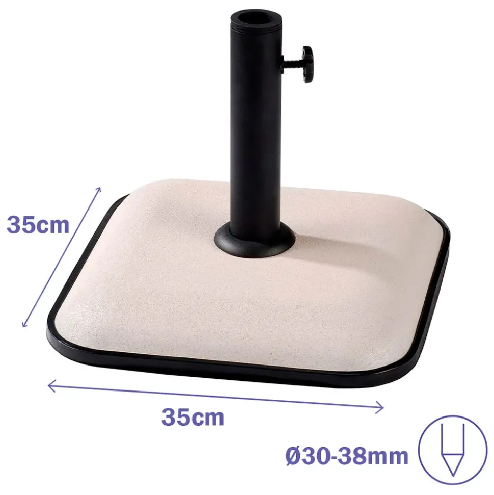 Marbueno Summer Base de sombrilla de playa 10457 35x35x5.2 cm 11kg