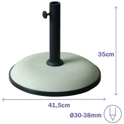 Marbueno Summer Base de sombrilla de playa 10448 41.5x35 cm 15kg