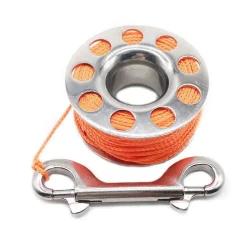 Metalsub Bobina Inox Tech 1.5 mm Reel With Stainless Snap