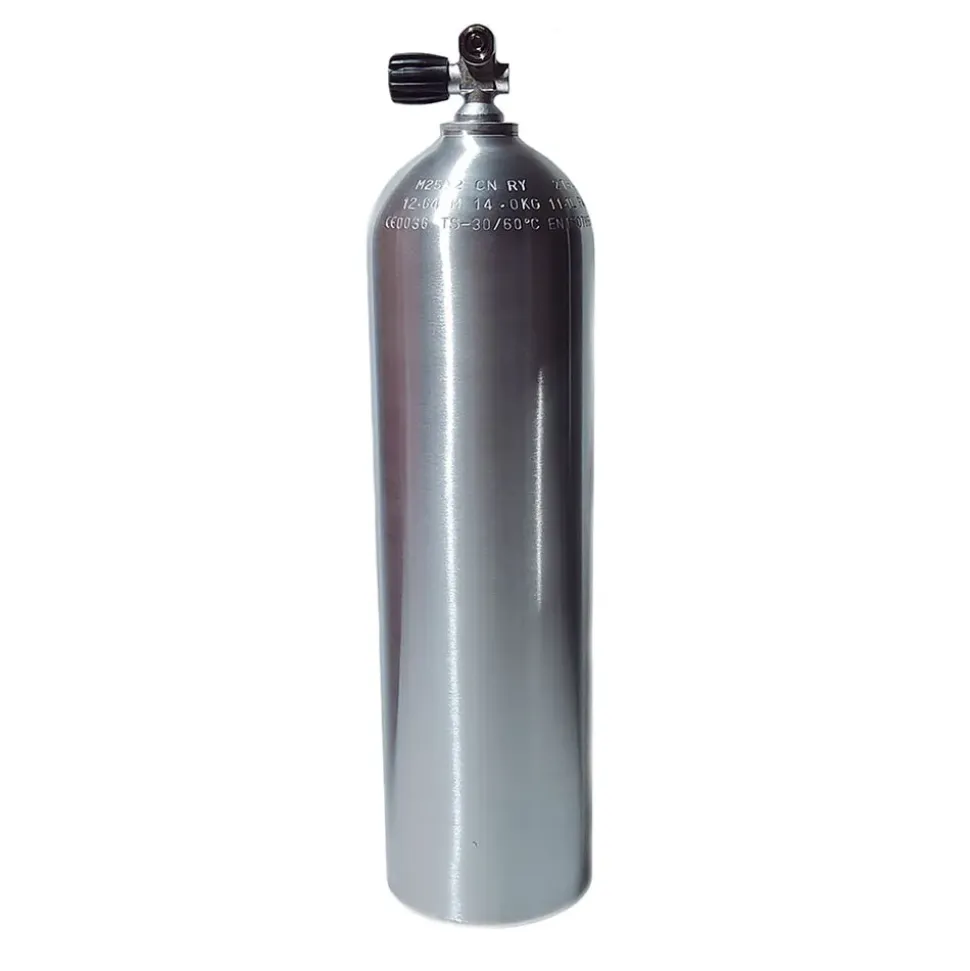 Metalsub Botella de buceo S80 Aluminum 207 Bar Single Valve 2026