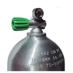 Metalsub Botella de buceo S80 2026 Aluminum 207 Bar M26 Nitrox Valve