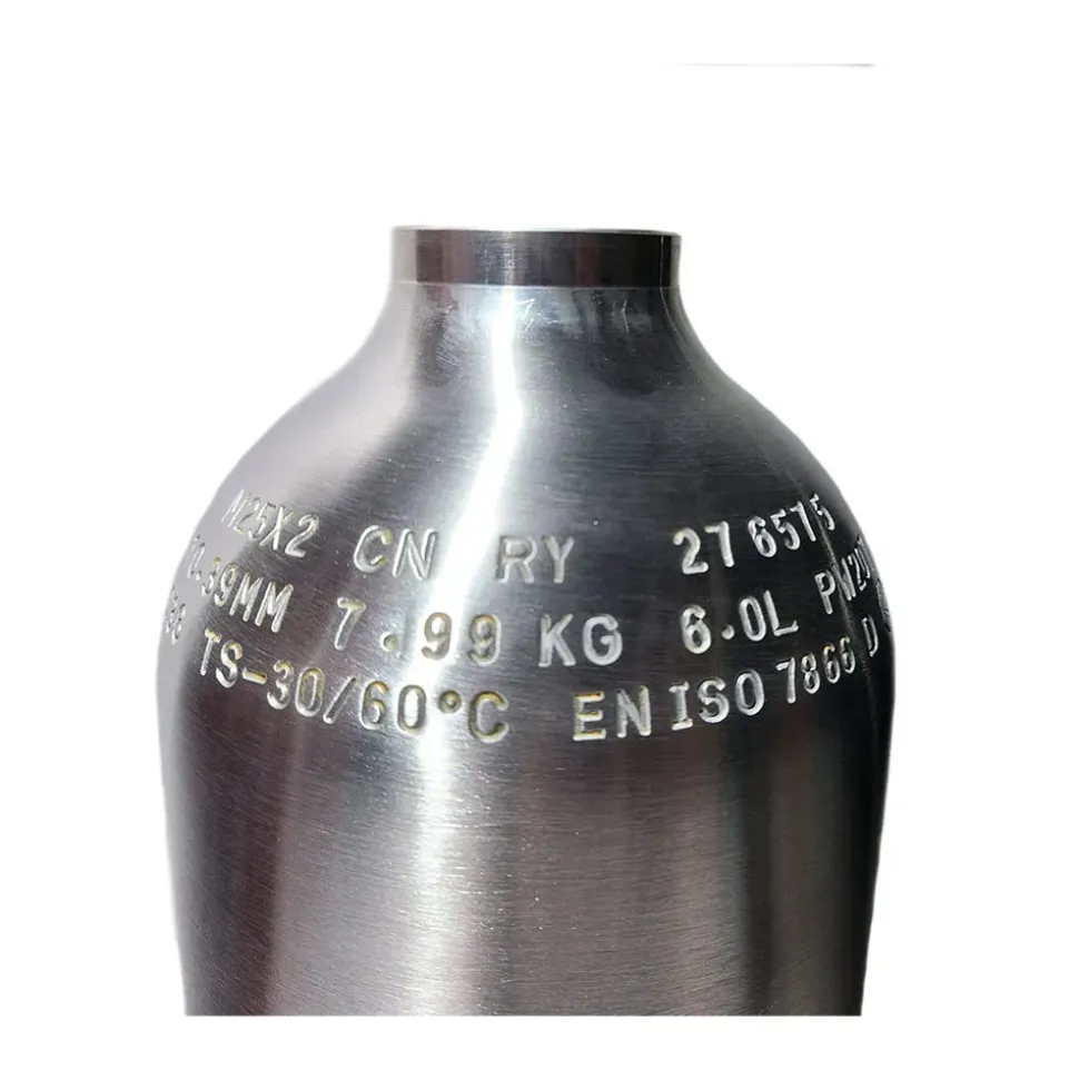 Metalsub Botella de buceo S40 Aluminium 207 Bar Cylinder