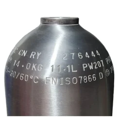 Metalsub Botella de buceo S80 2026 Aluminum 207 Bar 2 Outlets V