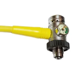 Metalsub Conjunto de regulador de buceo Hookah DIN Piston 10 m