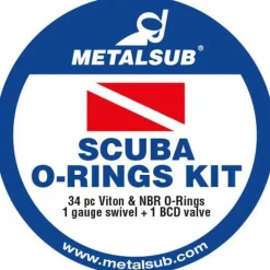 Metalsub Junta tórica Scuba Air/Nitrox s KIT 34 pc