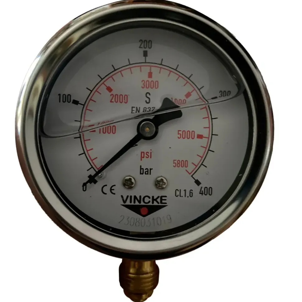 Metalsub Manómetro Technical Air 63 Mm 0-400 Bar