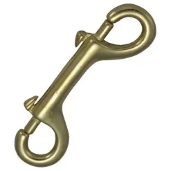 Metalsub Mosquetón Double End Brass Snap Hook 90 mm