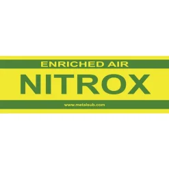 Metalsub Pegatina Tank Nitrox
