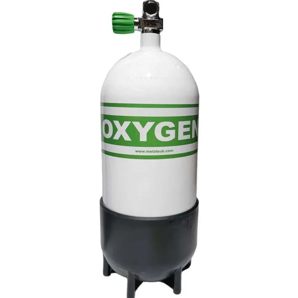 Metalsub Pegatina Tank Oxygen