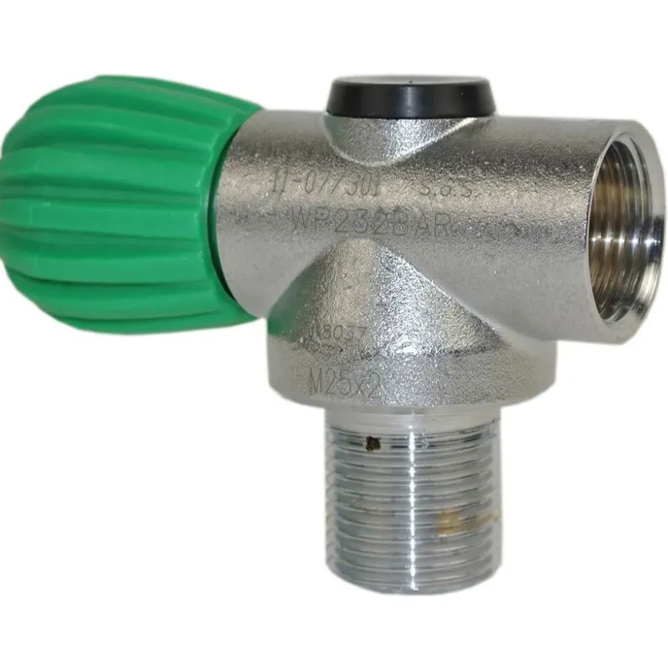 Metalsub Válvula Ccr In Line Nitrox M25 Neck M26