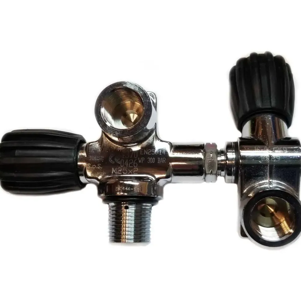 Metalsub Válvula Modular Tank 2 Outlets G.25E 300 Bar
