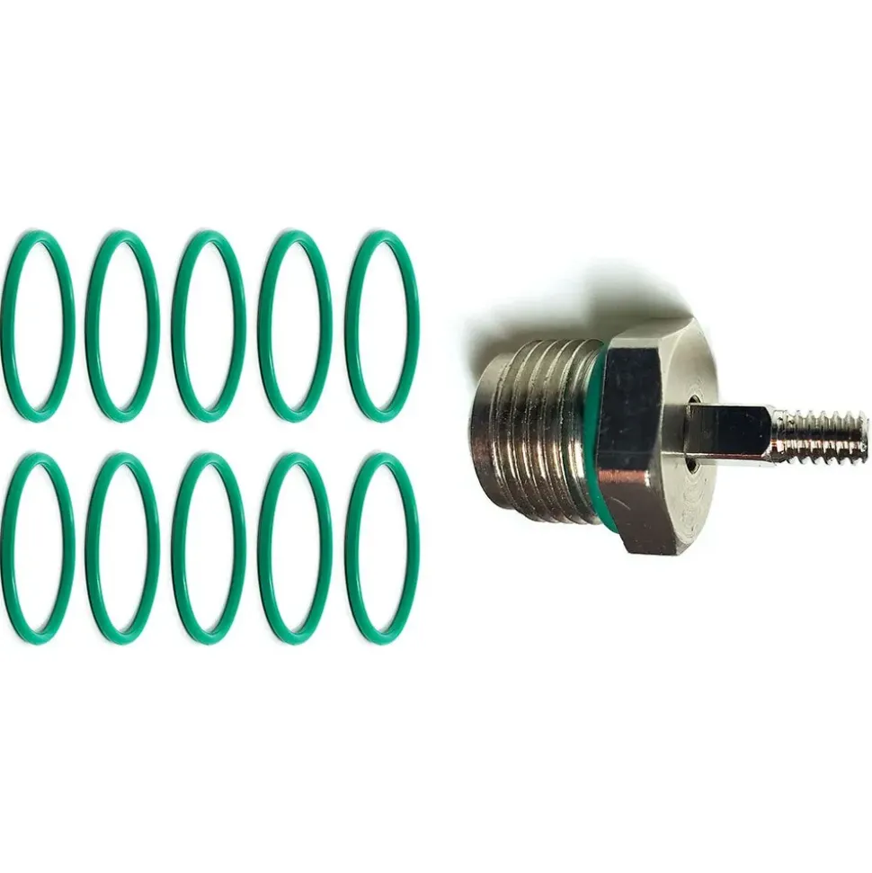 Metalsub Válvula Viton O-Ring Bonnet Nut Model A-B 10 unidades