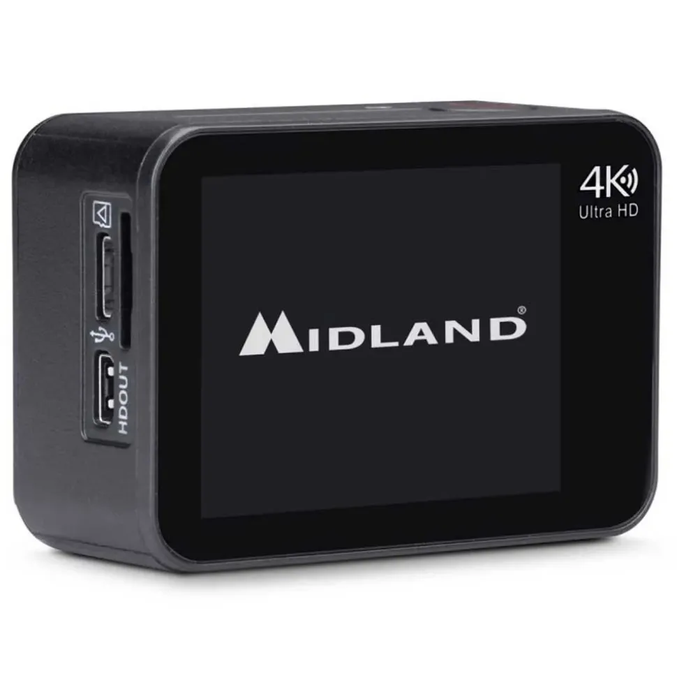 Midland Cámara deportiva H5 Pro 4K@30fps 5MP