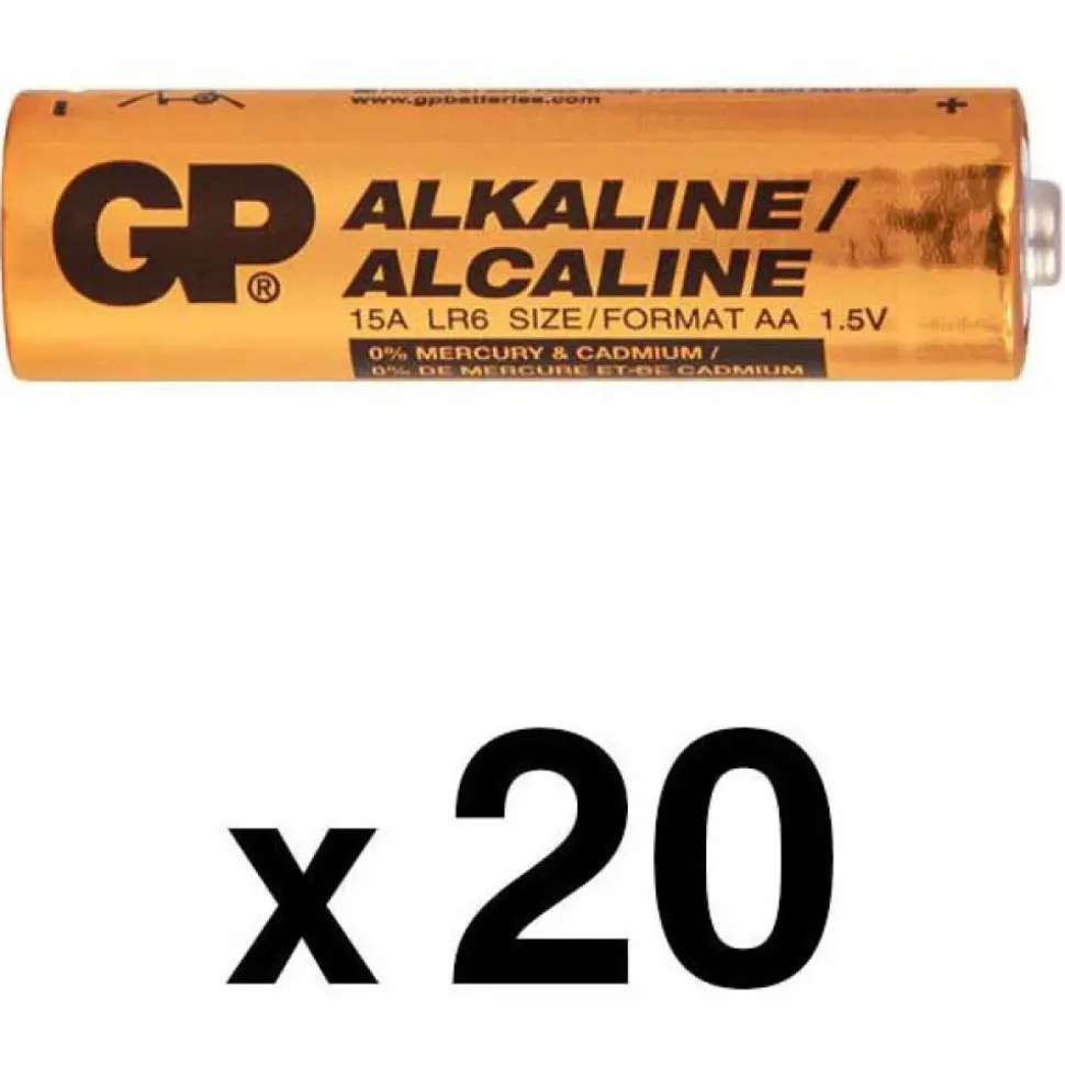 Mvtek Pila alcalina AAA BATTERIAAA-STILO1.5V