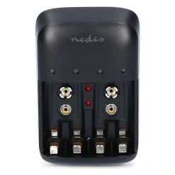 Nedis Cargador de baterías BACH07