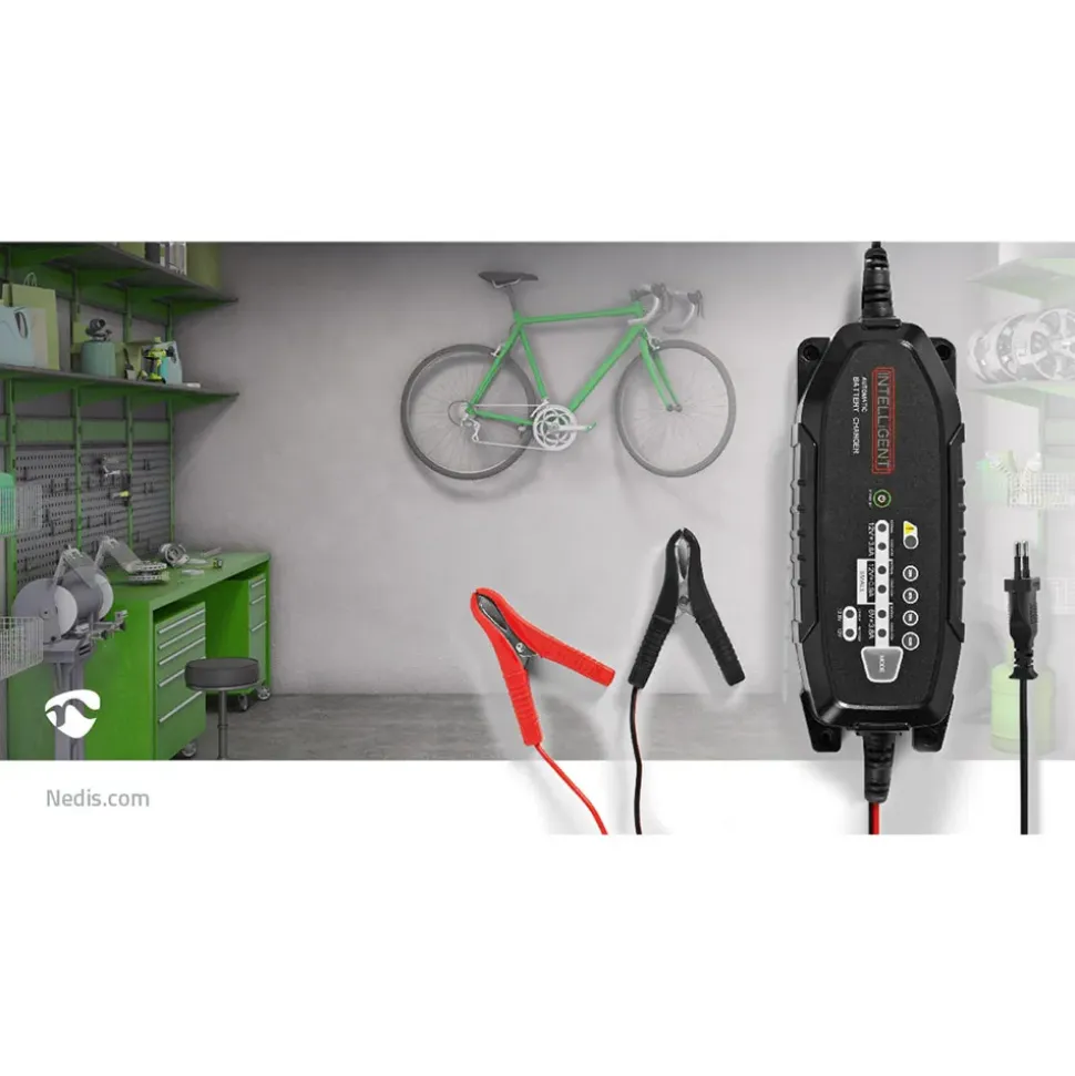 Nedis Cargador de baterías BACCH03