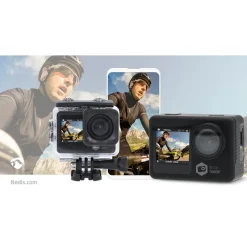Nedis Cámara deportiva ACAM31BK 1080p 30fps