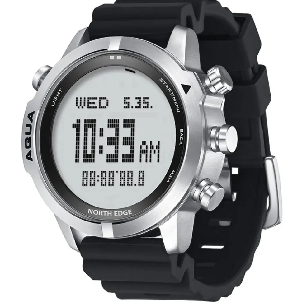 North Edge Ordenador de buceo Aqua Freedive Multi-Sport 10 ATM