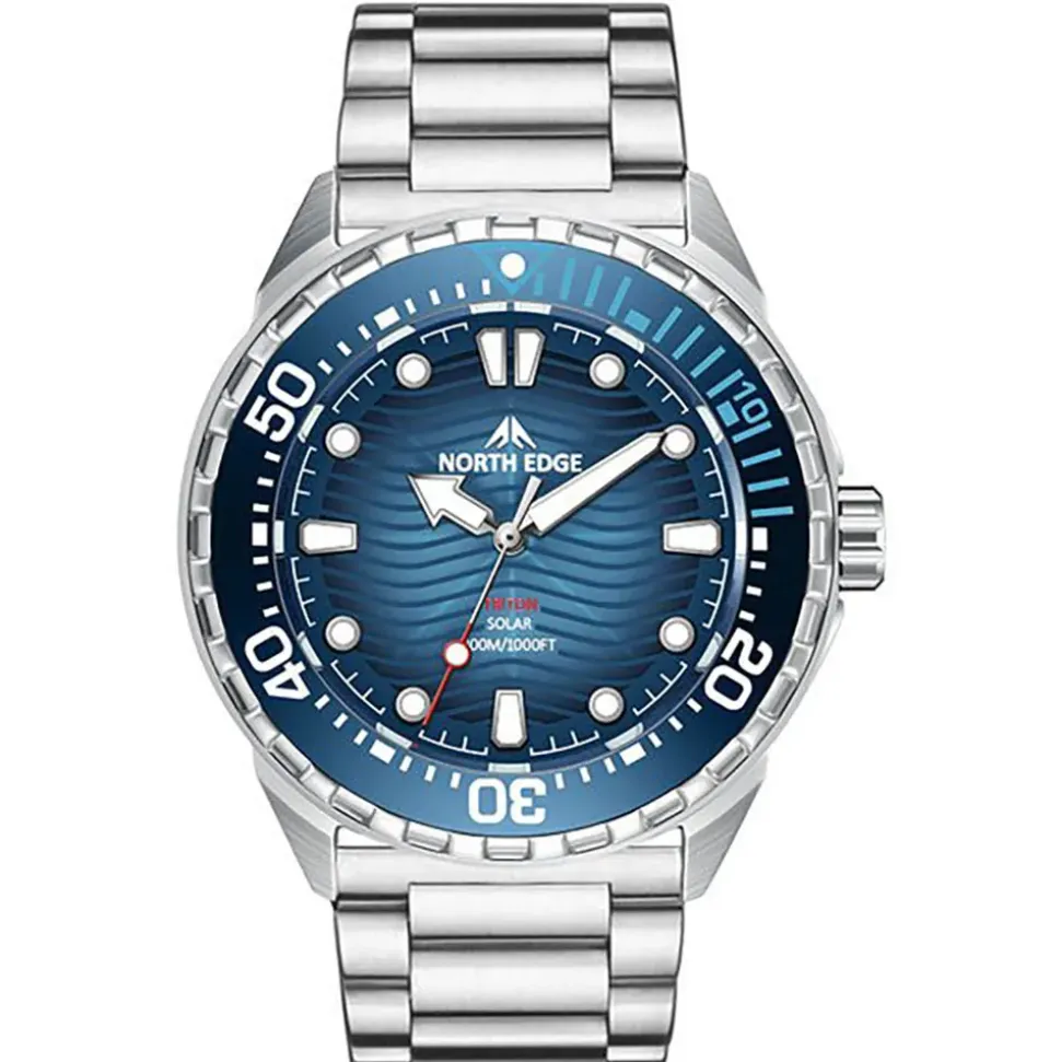 North Edge Reloj Acero Triton