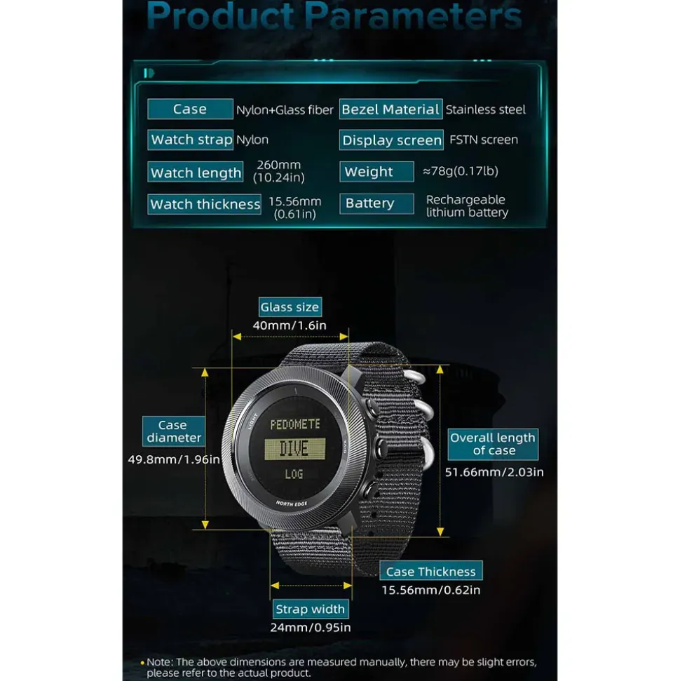 North Edge Reloj Apache Dive