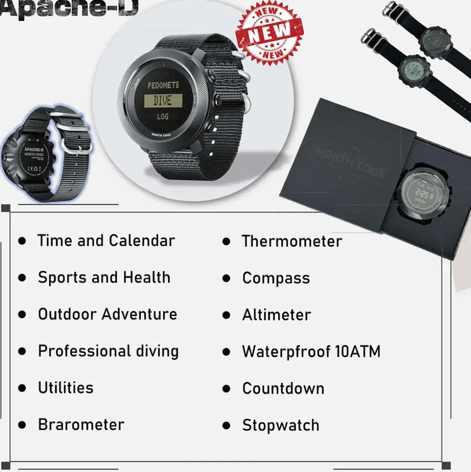 North Edge Reloj Apache Dive