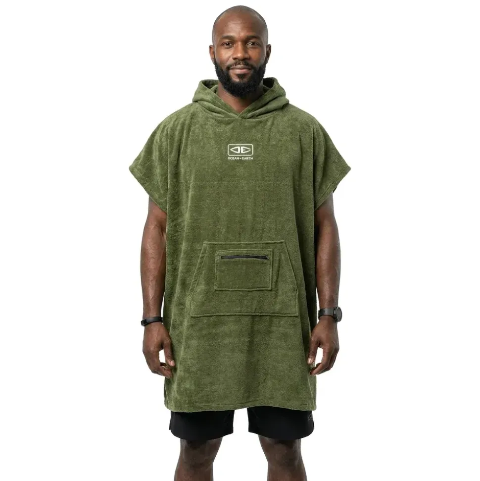 Ocean & Earth Poncho Corp Hooded