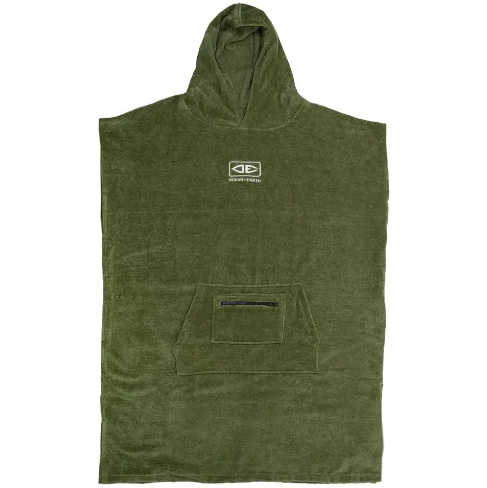 Ocean & Earth Poncho Corp Hooded