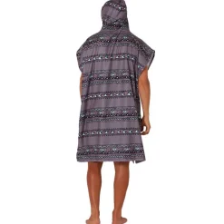 Ocean & Earth Poncho Digital Hooded