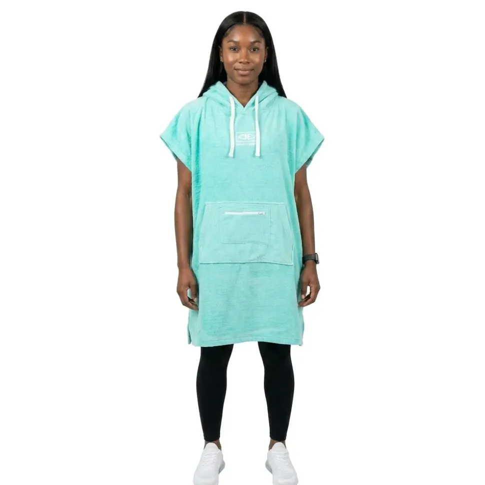 Ocean & Earth Poncho Hooded