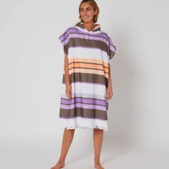 Ocean & Earth Poncho Sunkissed Hooded