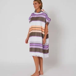 Ocean & Earth Poncho Sunkissed Hooded