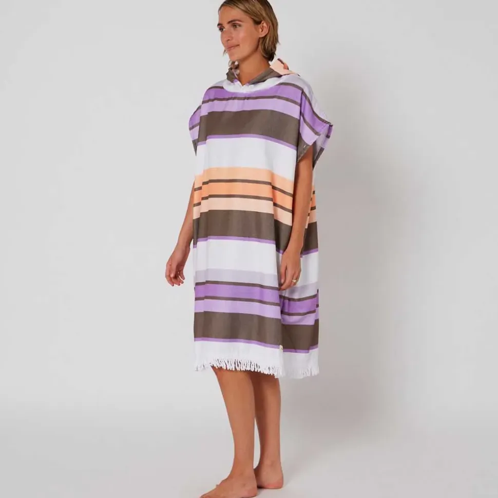Ocean & Earth Poncho Sunkissed Hooded