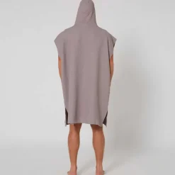 Ocean & Earth Poncho Waffle hooded