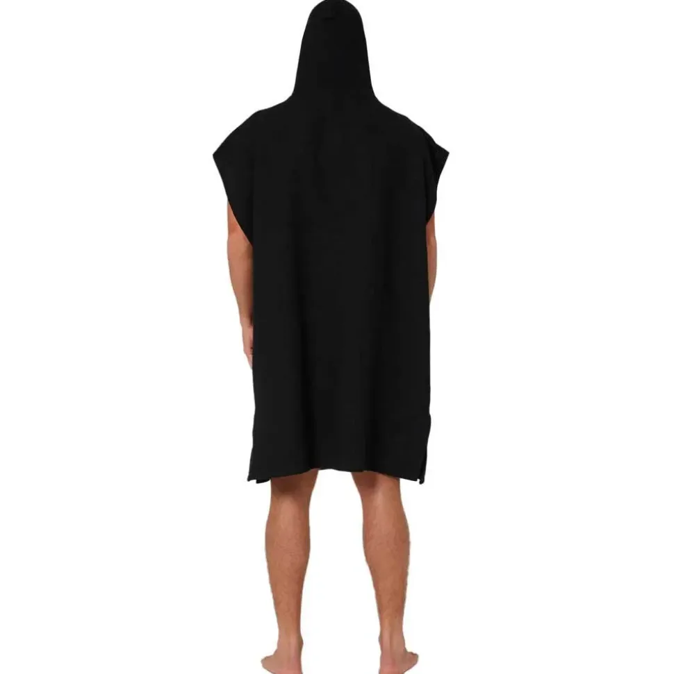Ocean & Earth Poncho Waffle hooded