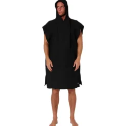 Ocean & Earth Poncho Waffle hooded