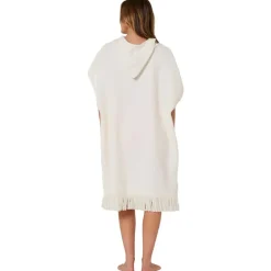 Ocean & Earth Poncho Waffle hooded