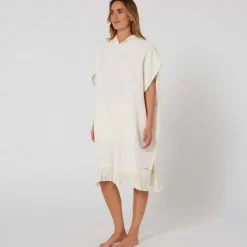 Ocean & Earth Poncho Waffle hooded