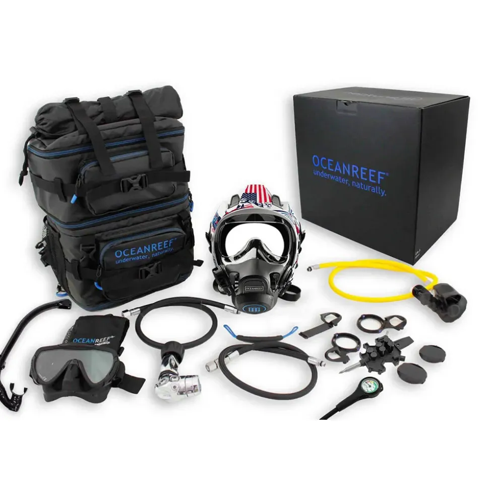 Ocean Reef Máscara facial Neptune III ID250 Limited Edition Package Bundle INT