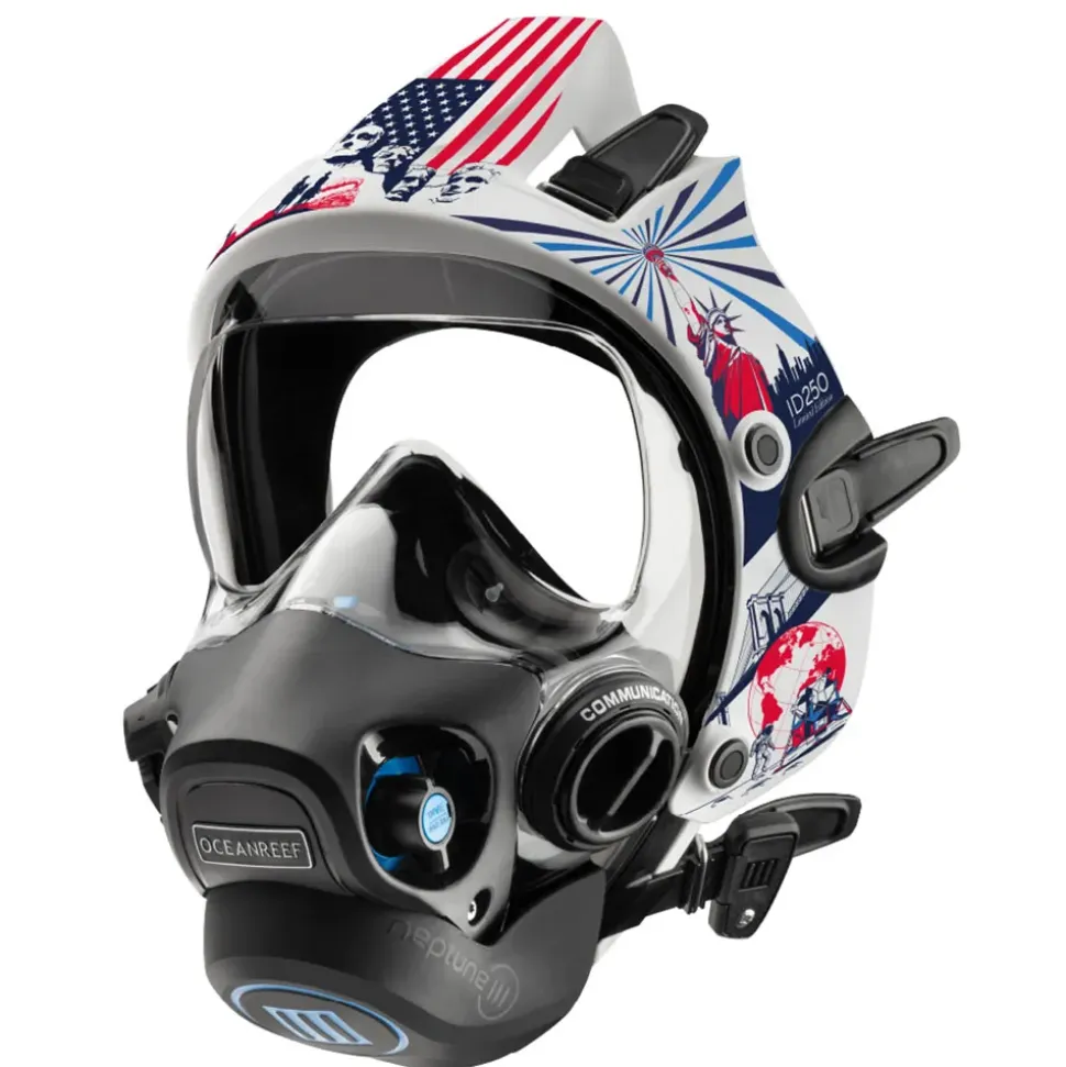 Ocean Reef Máscara facial Neptune III ID250 Limited Edition System Bundle INT